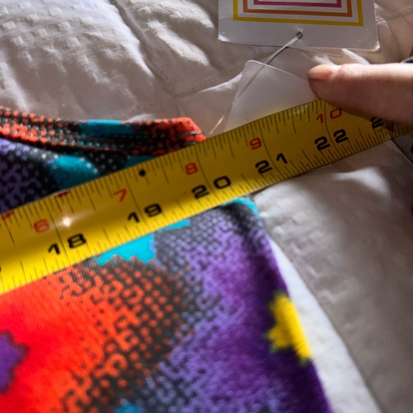 Lularoe XL turquoise, red, purple,‎ floral tank top. NWT. Bra friendly - Picture 5 of 8